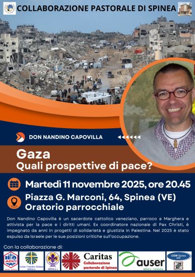 Gaza: Quali prospettive di pace? - Spinea (VE) - Circolo Acli Spinea (VE)