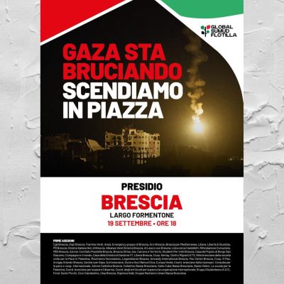 Gaza sta bruciando. Scendiamo in Piazza - Brescia - Acli Brescia (BS)