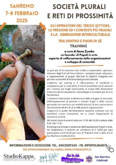 Società plurali e reti di prossimità - Circolo Acli San Martino (IM)