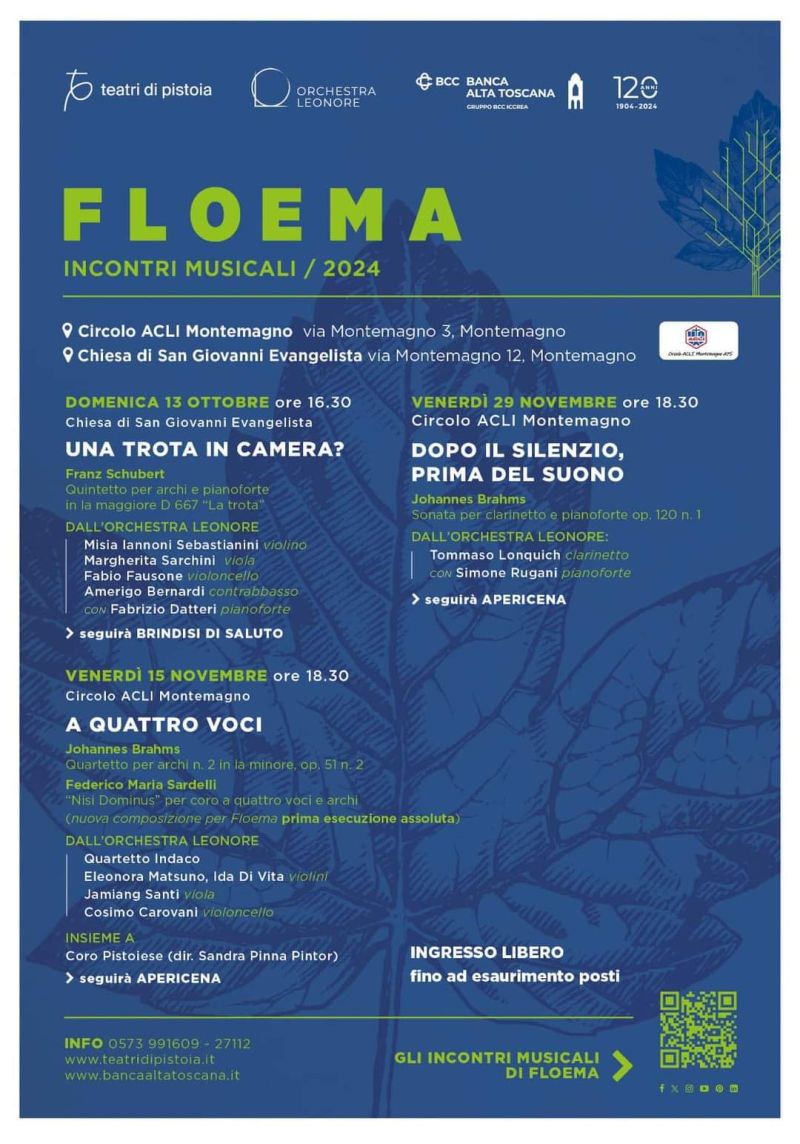 Floema: A quattro voci - Circolo Acli Montemagno (PT)