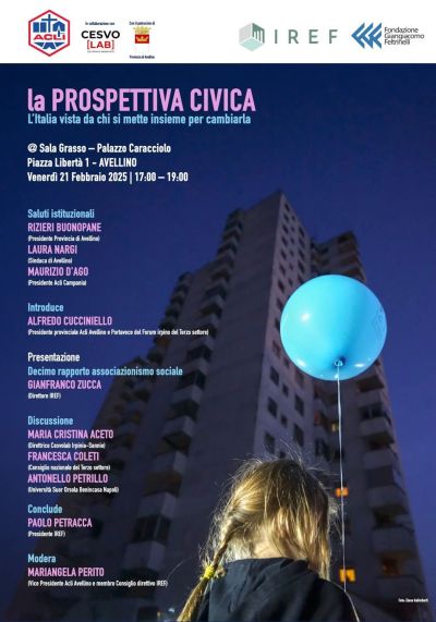 La Prospettiva Civica: L'Italia vista da chi si mette insieme per cambiarla - Acli Avellino (AV)