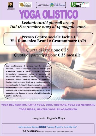 Yoga Olistico - Grottamare (AP) - US Acli Marche