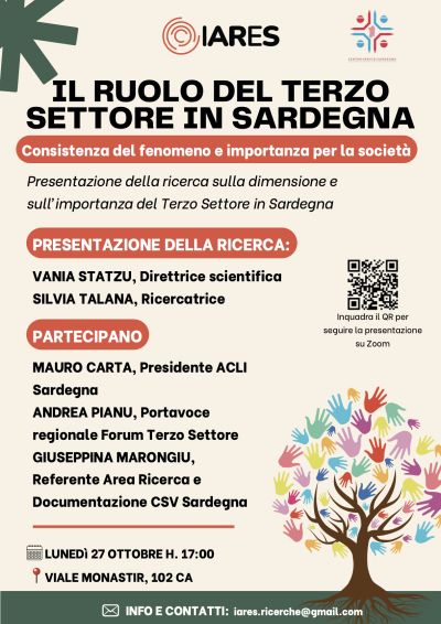 Il ruolo del terzo settore in Sardegna - Cagliari - Acli Sardegna