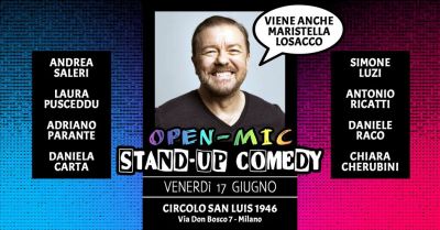 Open mic Stand up comedy - Circolo Acli San Luigi (MI)