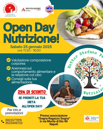 Open Day Nutrizione - Circolo Acli Sogna Ragazzo Sogna (NA)