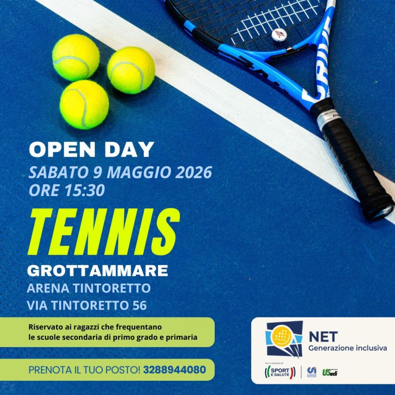 OPEN DAY TENNIS - GROTTAMMARE (AP)