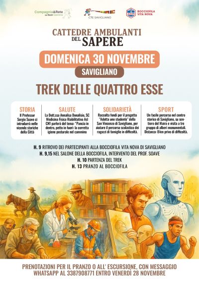 Trek dell Quattro Esse - Savigliano (CN) - Circolo Acli Bocciofila Vita Nova (CN)
