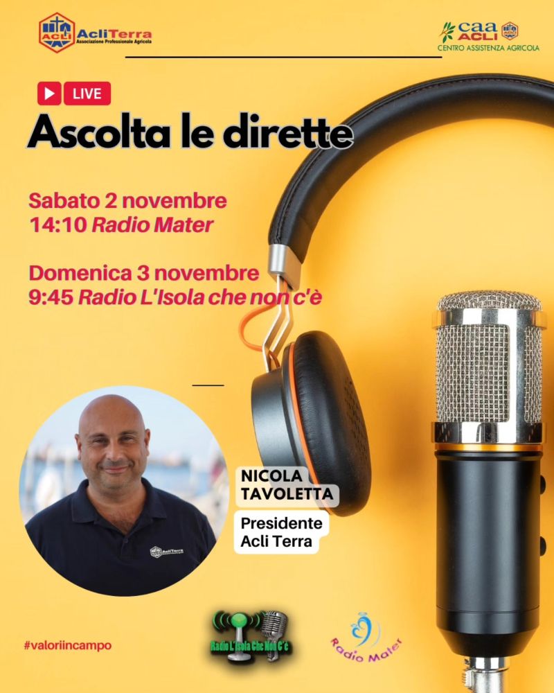 Ascolta le dirette - Acli Terra