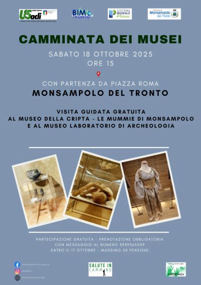 Camminata dei musei - Monsampolo del Tronto - US Acli Marche