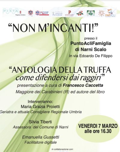 Non M'Incanti: Antologia della truffa - Acli Perugia e Acli Terni