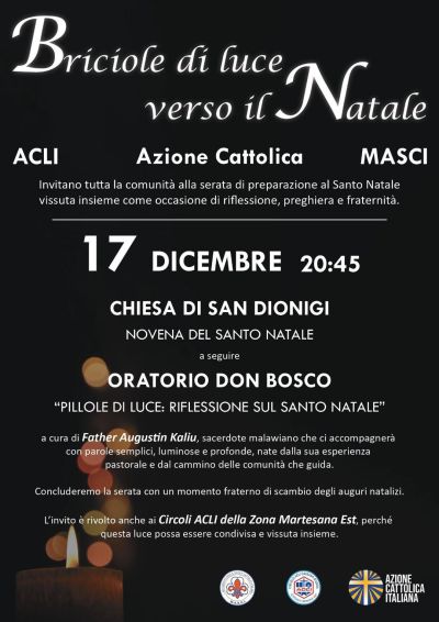 Briciole di luce verso il Natale - Cassano d'Adda - Circolo Acli Cassano d'Adda (MI)