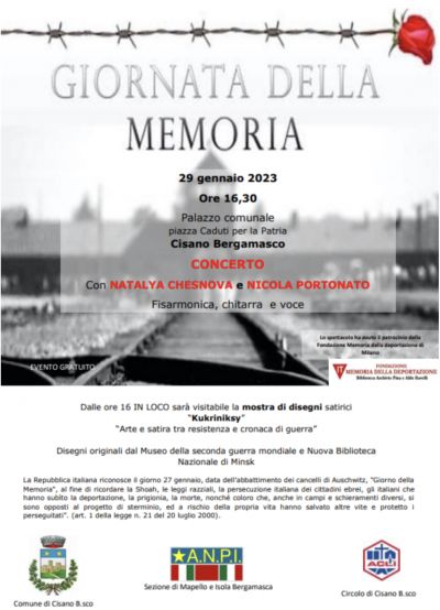 La Giornata della Memoria a Cisano - Circolo Acli Cisano Bergamasco (BG)
