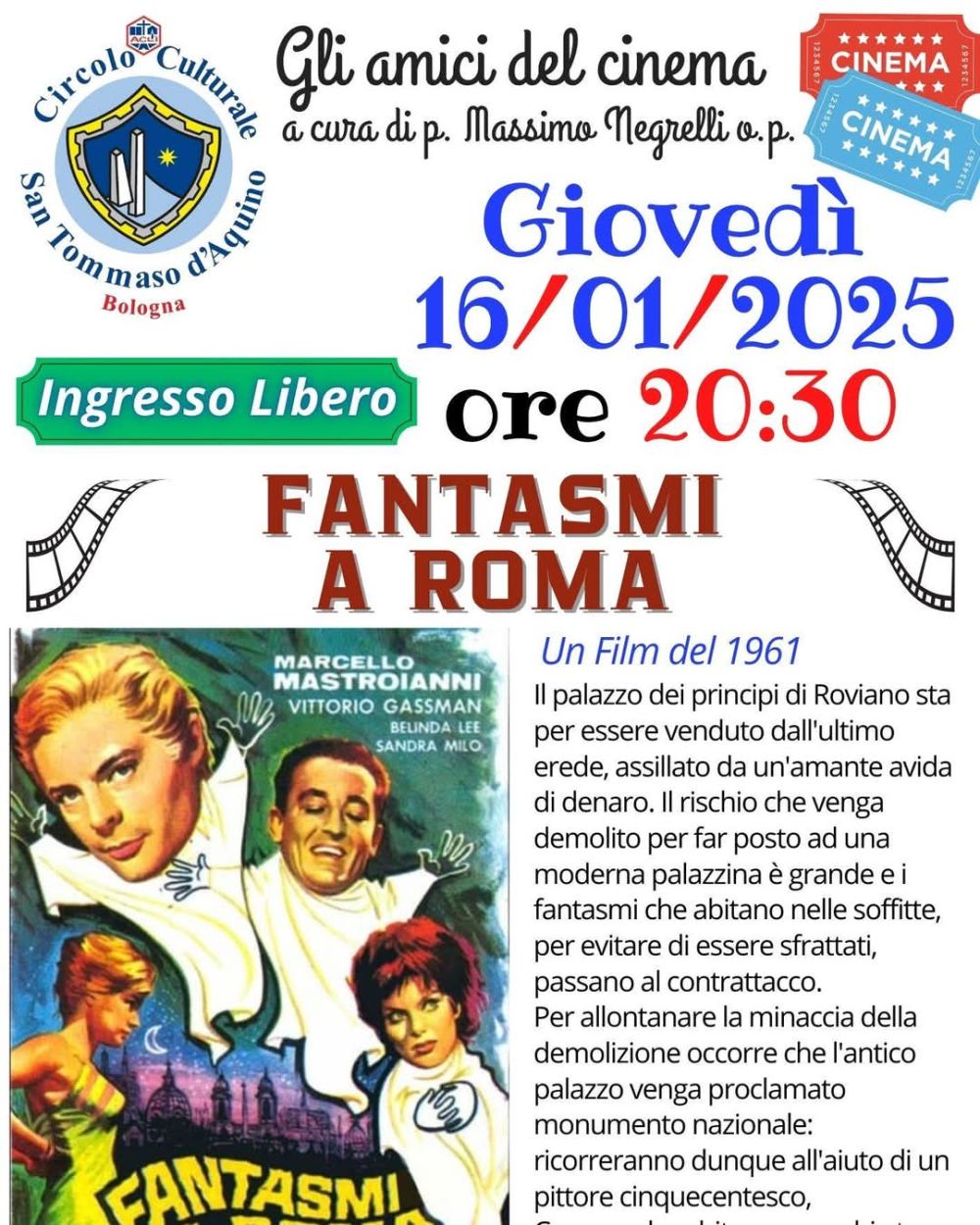 Fantasmi a Roma - Circolo Acli San Tommaso D'Aquino (BO)