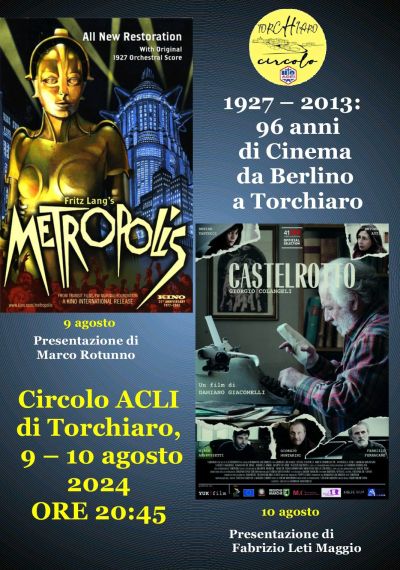 1927-2013: 96 anni di Cinema da Berlino a Torchiaro - Circolo Acli Torchiaro (FM)