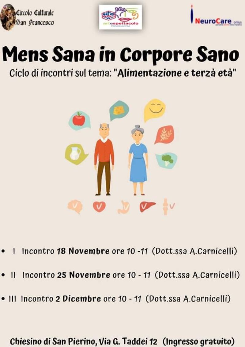 Mens Sana in Corpore Sano - Acli Arte e Spettacolo Pisa (PI)