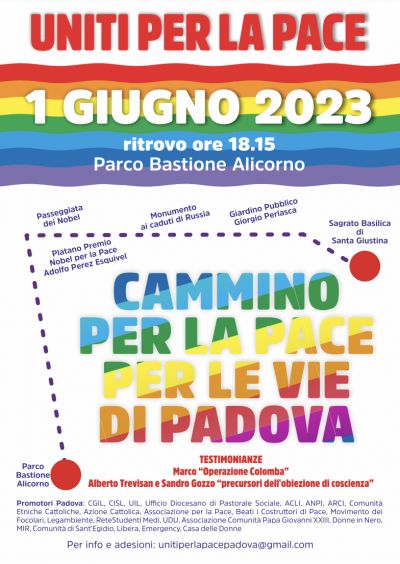 Cammino per la Pace per le vie di Padova - Acli Padova (PD)