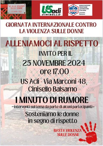 Alleniamoci al rispetto - US Acli Cinisello e Acli Cinisello Balsamo (MI)