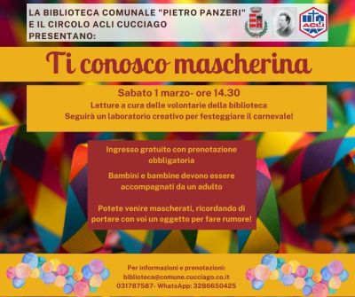 Ti conosco mascherina - Circolo Acli Cucciago (CO)