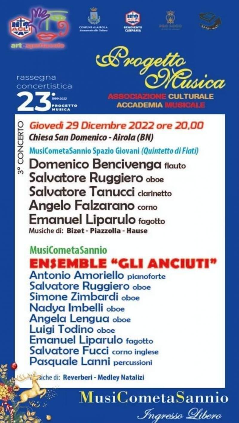Progetto Musica - Circolo Acli Arte e Spettacolo Benevento (BN)