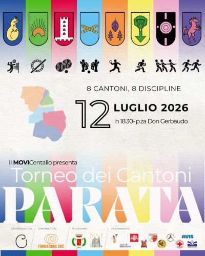 TORNEO DEI CANTONI - PARATA - CENTALLO (CN) - MOVI ACLI (CN) - ACLI CUNEO