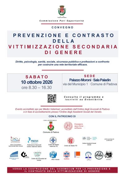 PREVENZIONE E CONTRASTO DELLA VITTIMIZZAZIONE SECONDARIA DI GENERE - PADOVA - ACLI PADOVA