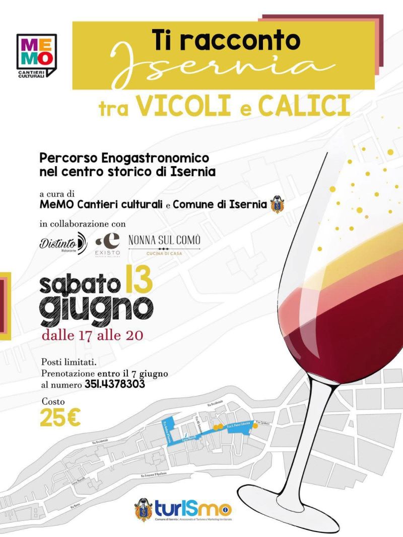 TI RACCONTO ISERNIA TRA VICOLI E CALICI