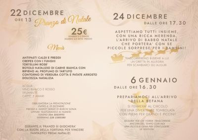 Aspettiamo tutti insieme l'arrivo di Babbo Natale - Circolo Acli Sismano (TR)