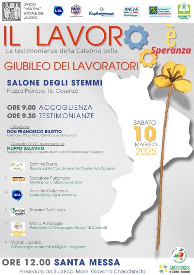 Il lavoro è speranza - Acli Cosenza (CS)