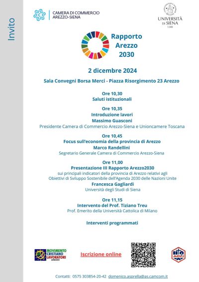 Rapporto Arezzo 2030 - Acli Arezzo (AR)