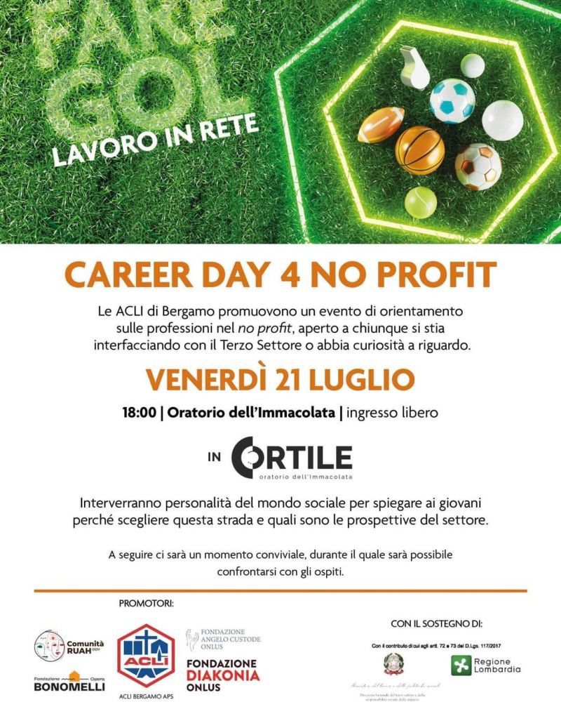 Career Day 4 No Profit - Acli Bergamo (BG)
