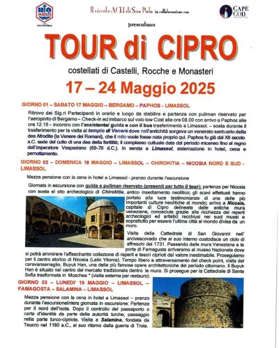 Tour di Cipro - Circolo Acli San Polo (BS)