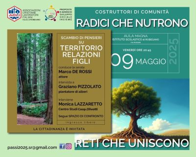 Scambio di pensieri su Territorio, Relazioni, Figli - Circolo Acli Robegano (VE)