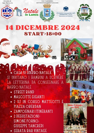 Casa di Babbo Natale - Circolo Acli San Marco in Lamis (FG)
