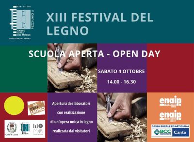 XIII Festival del Legno: Open Day - Cantù - Enaip Cantù