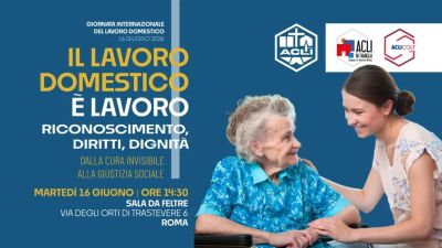 IL LAVORO DOMESTICO E' LAVORO - ACLI IN FAMIGLIA - ACLI COLF - ROMA