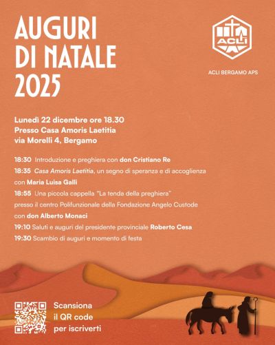 Auguri di Natale - Bergamo - Acli Bergamo (BG)