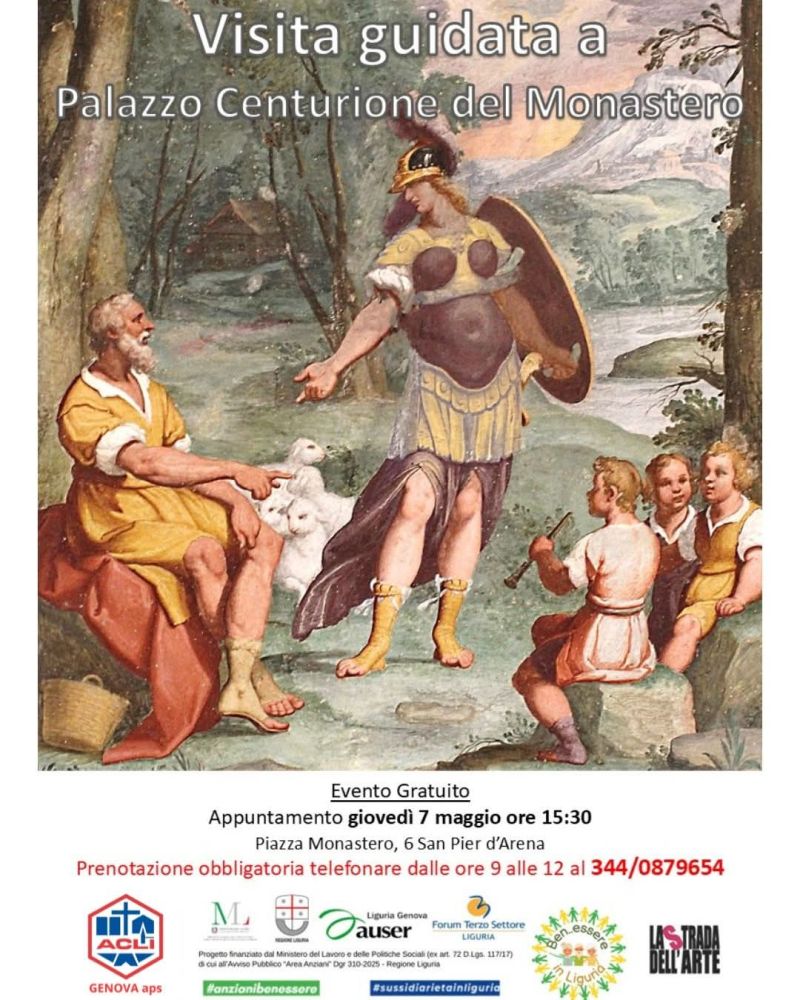 VISITA GUIDATA A PALAZZO CENTURIONE DEL MONASTERO - GENOVA