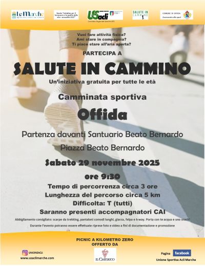 Salute in cammino - Offida - US Acli Marche