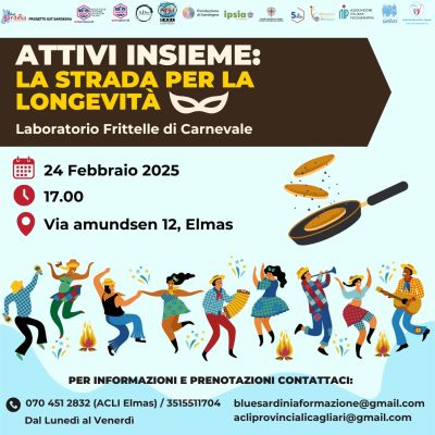 Attivi insieme: La strada per la longevità - Circolo Acli Elmas (CA)