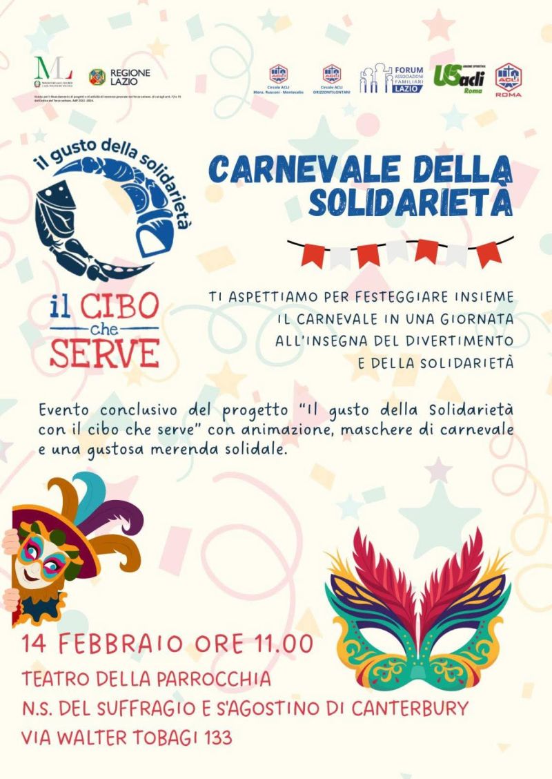 CARNEVALE DELLA SOLIDARIETA' - ROMA