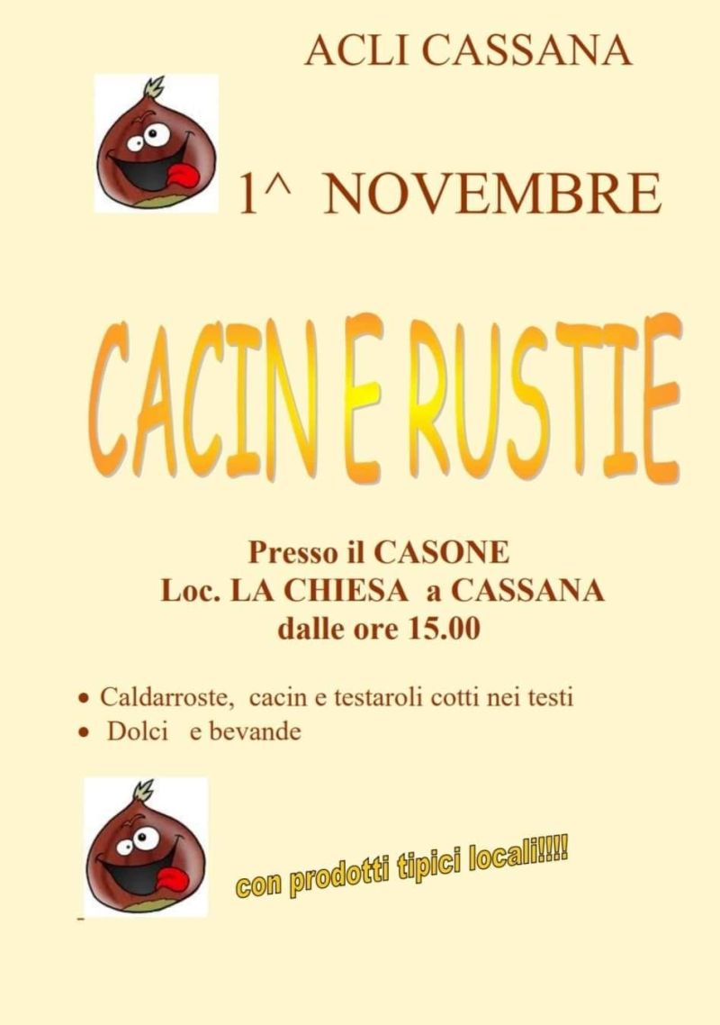 Cacin e rustie - Circolo Acli Cassana (SP)