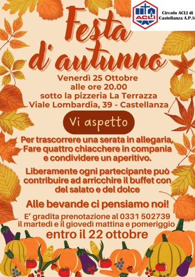 Festa d&#039;autunno - Circolo Acli Castellanza (VA)