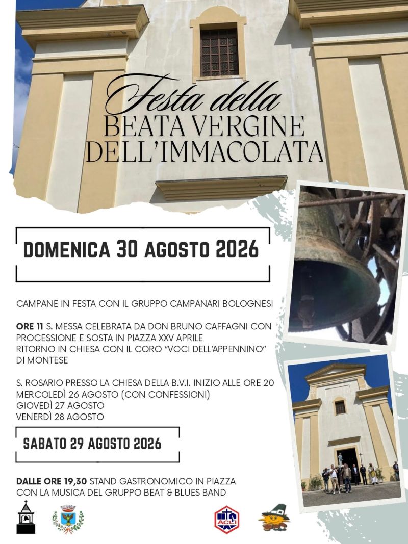 FESTA DELLA BEATA VERGINE DELL'IMMACOLATA - ASS. AMICI DI MONTALTO (MO)