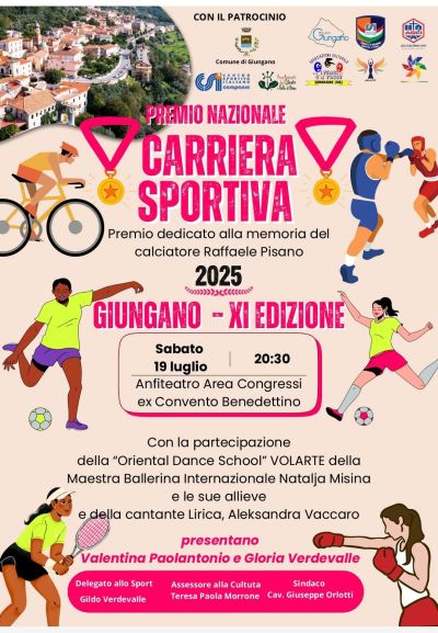 Premio Nazionale Carriera Sportiva - Giungano (SA) - Acli Salerno (SA)
