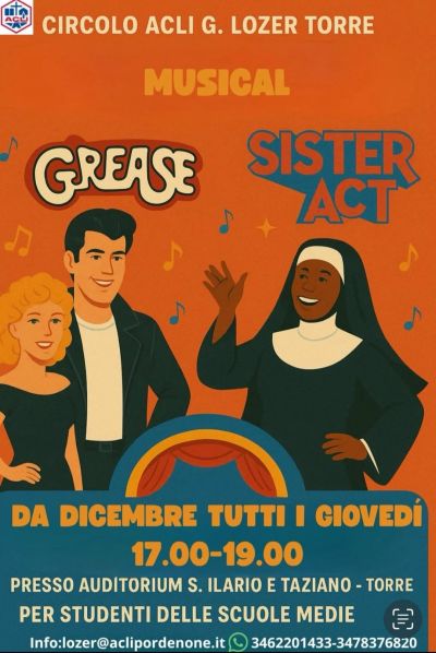 Musical - Pordenone - Circolo Acli Lozer (PN)