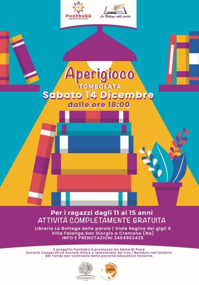 Aperigioco - La Bottega delle parole affiliata Acli Napoli (NA)