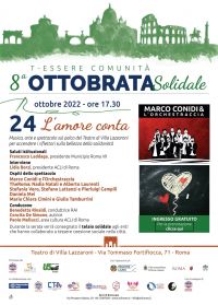 8° ottobrata solidale. L'amore conta - Acli Roma aps (RM)