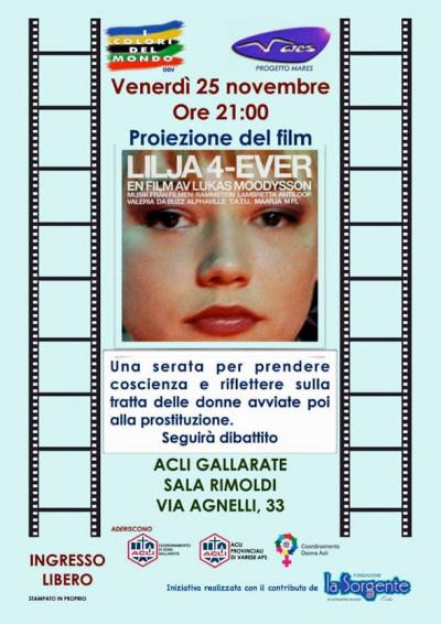 Proiezione del film &quot;Lilja 4.Ever&quot; - Acli Gallarate e Acli Varese (VA)