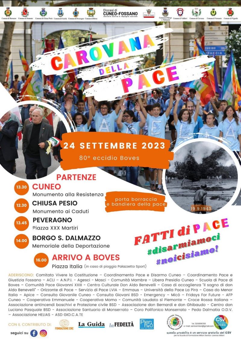 Carovana della Pace - Circolo Acli Boves e Acli Cuneo (CN)