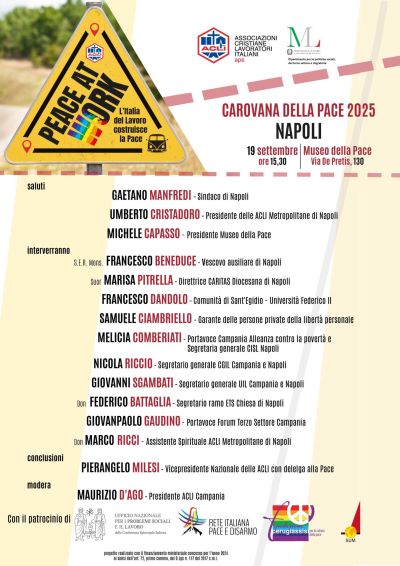 Carovana della Pace 2025 - Napoli - Acli Napoli (NA)